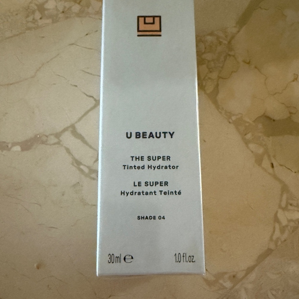 UNOPENED FULL SIZE U Beauty Super Tinted Hydrator Shade 4